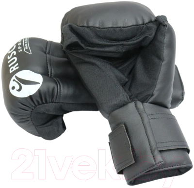 Перчатки для рукопашного боя RuscoSport 4oz (черный)