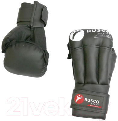 Перчатки для рукопашного боя RuscoSport 4oz (черный)