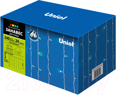 Световой занавес Uniel ULD-C2030-240/TWK / UL-00001359 (разноцветный)