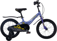 Детский велосипед Maxiscoo Jazz Стандарт Плюс 2024 / MSC-J1631 (синий карбон) - 