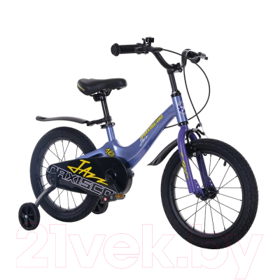 Детский велосипед Maxiscoo Jazz Стандарт Плюс 2024 / MSC-J1631 (синий карбон)