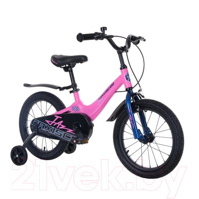 Детский велосипед Maxiscoo Jazz Стандарт Плюс 2024 / MSC-J1632 (розовый матовый)