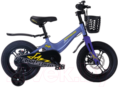 Детский велосипед Maxiscoo Jazz Pro 2024 / MSC-J1431P (синий карбон)