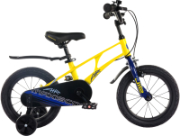 Детский велосипед Maxiscoo Air Стандарт Плюс 2024 / MSC-A1431 (желтый матовый) - 