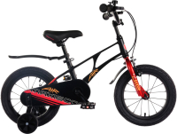 Детский велосипед Maxiscoo Air Стандарт Плюс 2024 / MSC-A1432 (черный матовый) - 