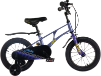 Детский велосипед Maxiscoo Air Стандарт Плюс 2024 / MSC-A1435 (синий карбон) - 