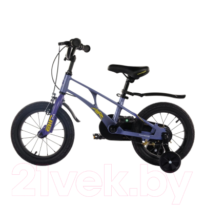 Детский велосипед Maxiscoo Air Стандарт Плюс 2024 / MSC-A1435 (синий карбон)