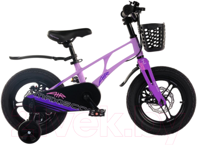 Детский велосипед Maxiscoo Air Pro 2024 / MSC-A1433P (лавандовый матовый)