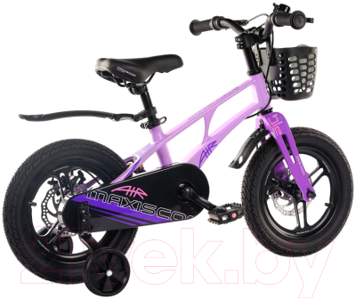 Детский велосипед Maxiscoo Air Pro 2024 / MSC-A1433P (лавандовый матовый)