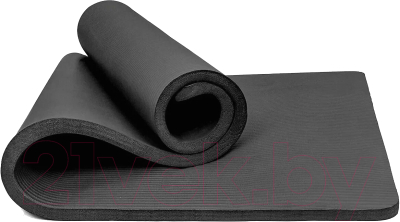 Коврик для йоги и фитнеса Proiron 1800x610x15 / К18615Ч (черный)