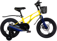 Детский велосипед Maxiscoo Air Pro 2024 / MSC-A1631P (желтый матовый) - 