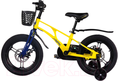 Детский велосипед Maxiscoo Air Pro 2024 / MSC-A1831P (желтый матовый)