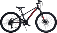 Велосипед Maxiscoo 7Bike 24 M300 2024 / MSC-M7-2403 (черный) - 