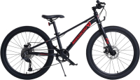 Велосипед Maxiscoo 7Bike 24 M500 2024 / MSC-M7-2403P (черный) - 