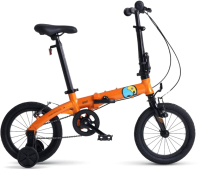 Детский велосипед Maxiscoo S007 Стандарт 2024 / MSC-007-1403 (оранжевый) - 