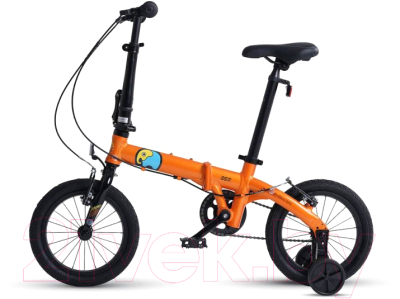 Детский велосипед Maxiscoo S007 Стандарт 2024 / MSC-007-1403 (оранжевый)