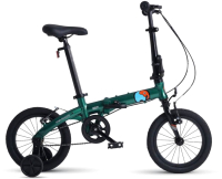 Детский велосипед Maxiscoo S007 Стандарт 2024 / MSC-007-1404 (зеленый) - 