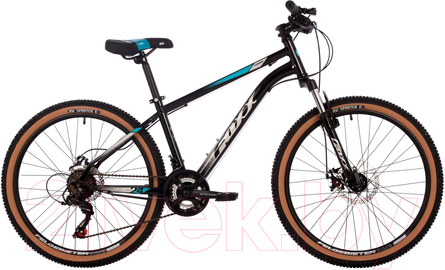 Велосипед Foxx Caiman 24 / 24SHD.CAIMAN.12BK4