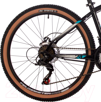 Велосипед Foxx Caiman 24 / 24SHD.CAIMAN.12BK4 (12, черный)