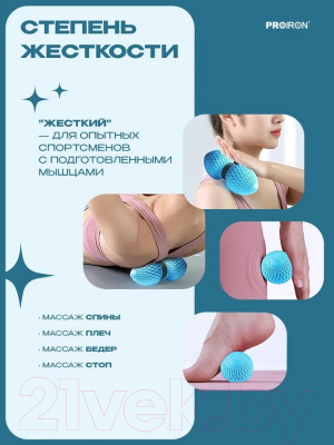 Набор для массажа Proiron НМФР02 (синий)