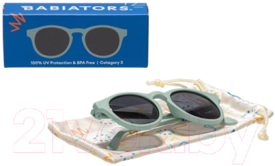 Очки солнцезащитные Babiators Original Keyhole Mint to Be 3-5 / O-KEY004-M