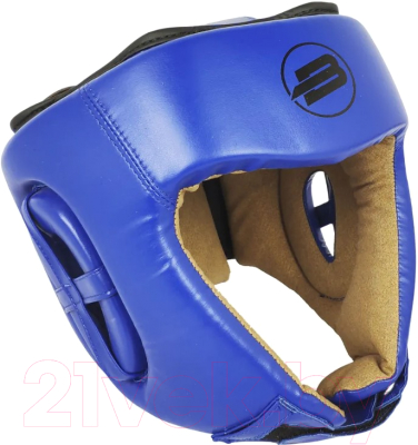 Боксерский шлем BoyBo BH200 боевой (M, синий)