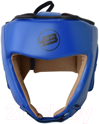 Боксерский шлем BoyBo BH200 боевой (XS, синий)