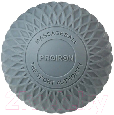 Массажный мяч Proiron М63СЕР (серый)