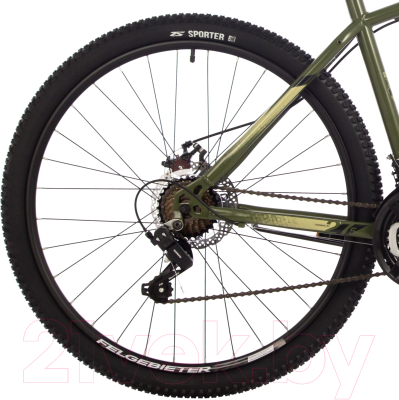 Велосипед Foxx Caiman 27.5 / 27SHD.CAIMAN.16GN4 (16, зеленый)