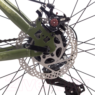 Велосипед Foxx Caiman 27.5 / 27SHD.CAIMAN.16GN4 (16, зеленый)