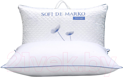 Подушка для сна Sofi de Marko Microgel 50х70 / Под-МГ-50х70