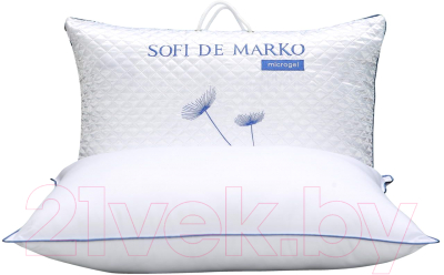 Подушка для сна Sofi de Marko Microgel 70х70 / Под-МГ-70х70