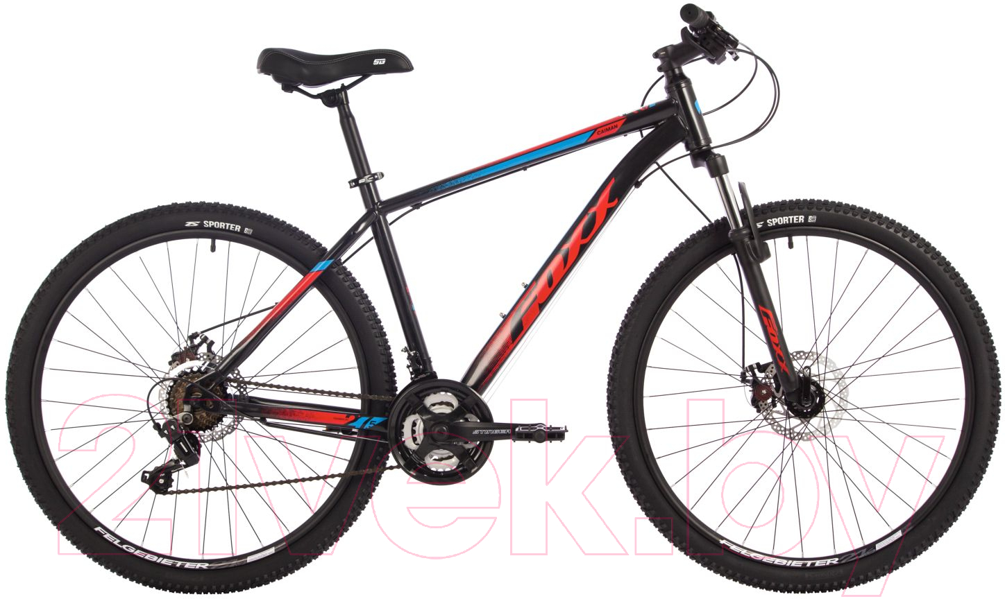 Велосипед Foxx Caiman 27.5 / 27SHD.CAIMAN.18BK4