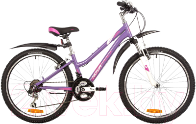 Велосипед Novatrack 24 Jenny Pro / 24SHV.JENNYPRO.12VL23 (12, фиолетовый)
