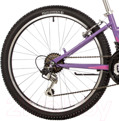 Велосипед Novatrack 24 Jenny Pro / 24SHV.JENNYPRO.12VL23 (12, фиолетовый)