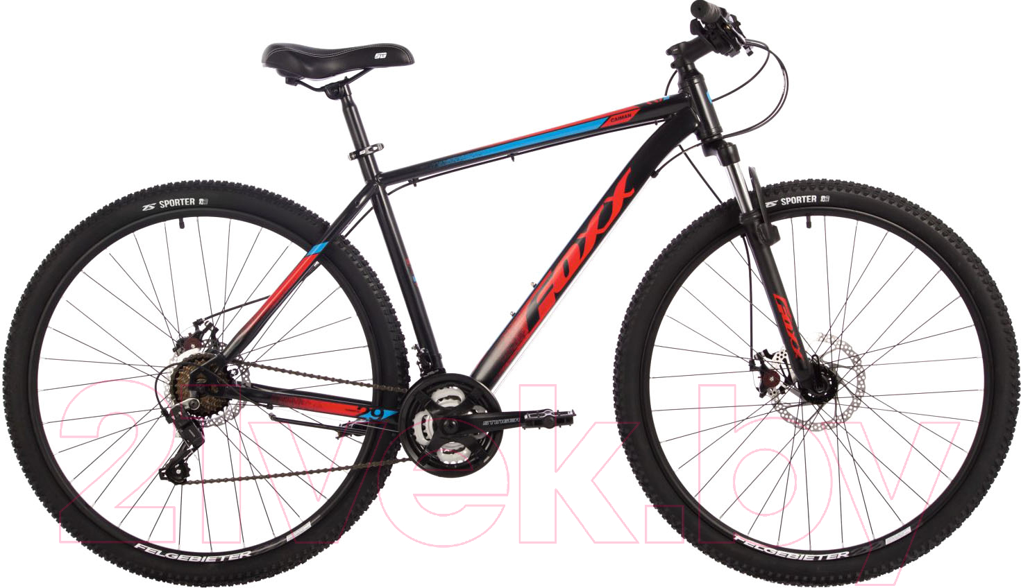 Велосипед Foxx Caiman 29 / 29SHD.CAIMAN.18BK4