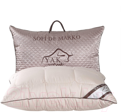 Подушка для сна Sofi de Marko Yak wool 70х70 / Пд-112-70х70