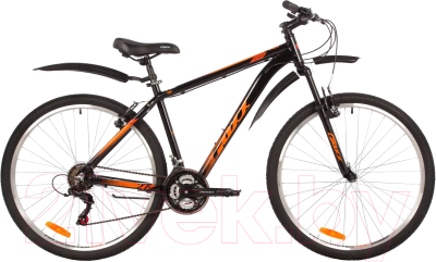 Велосипед Foxx Atlantic 27.5 / 27AHV.ATLAN.16BK2 (16, черный)