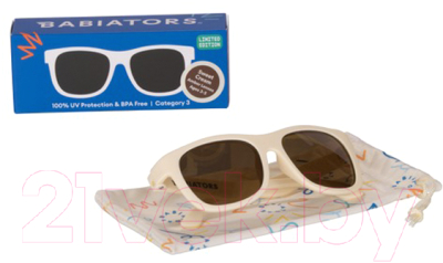 Очки солнцезащитные Babiators Original Navigator Sweet Cream 0-2 / O-NAV016-S