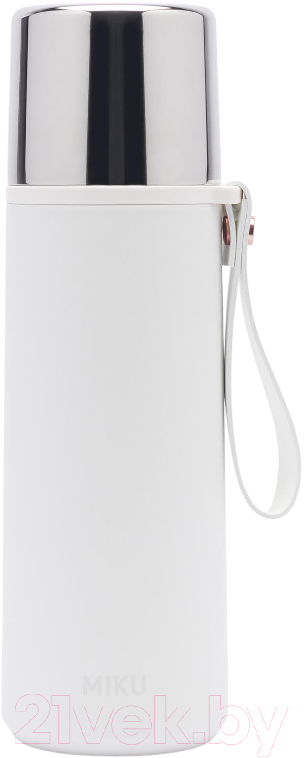 Термос для напитков Miku TH-CLS-1000WHT (1л, белый)