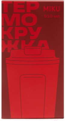 Термокружка Miku TH-MG-510-RED (510мл, красный)