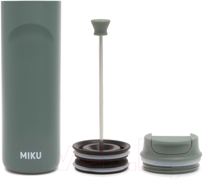 Термокружка Miku TH-MGFP-480-OLV (480мл, оливковый)