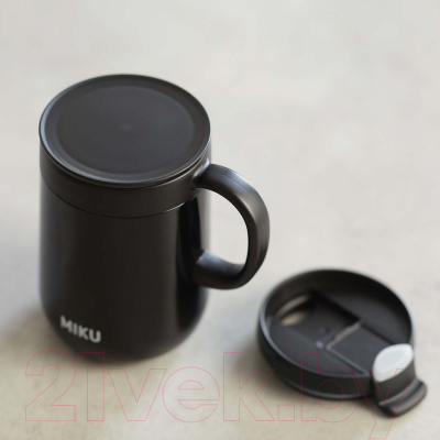 Изображение товара Термокружка Miku TH-MGH-500-BLK (500мл, черный)