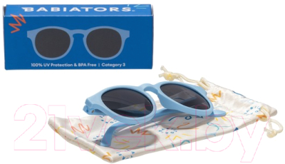 Очки солнцезащитные Babiators Original Keyhole Bermuda Blue 0-2 / O-KEY003-S