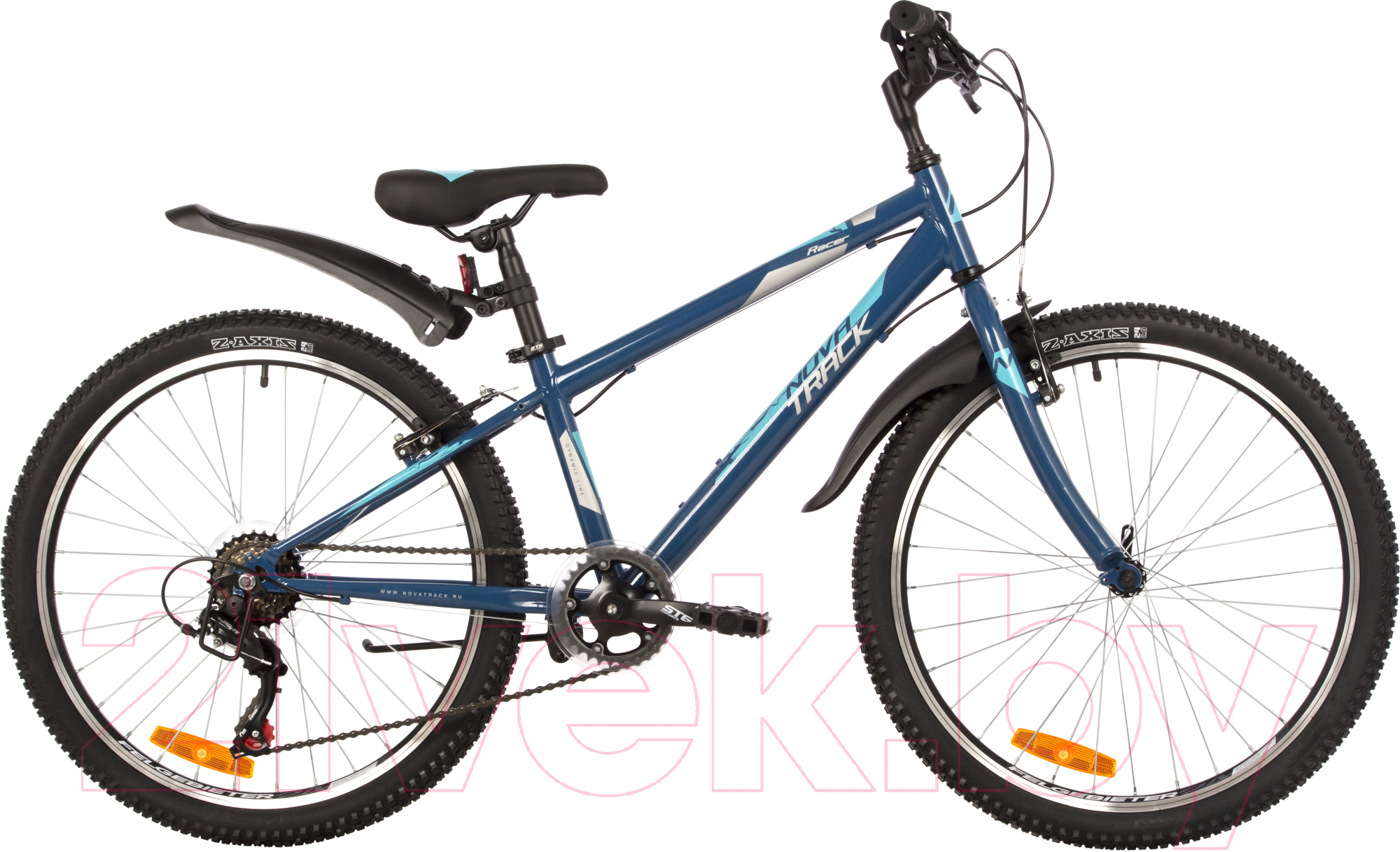 Велосипед Novatrack 24 Racer / 24SHV.RACER.12DGN23 (12, синий/зеленый)