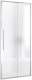 Миниатюра изображения товара Душевая дверь Niagara NG-64-10A 100x195 (хром/прозрачное стекло)