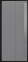 Душевая дверь Niagara NG-85-14TB 140x195 (черный матовый/тонированное стекло) - 