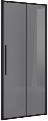 Душевая дверь Niagara NG-85-9TB 90x195 (черный матовый/тонированное стекло)
