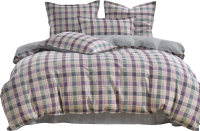 Комплект постельного белья Sofi de Marko Рокки 1.6 / 1.6-5655 (фиолетовый) - 