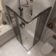 Миниатюра изображения товара Душевой уголок Niagara NG-2824-34BLACK 100x100x195 (черный матовый/тонированное стекло)